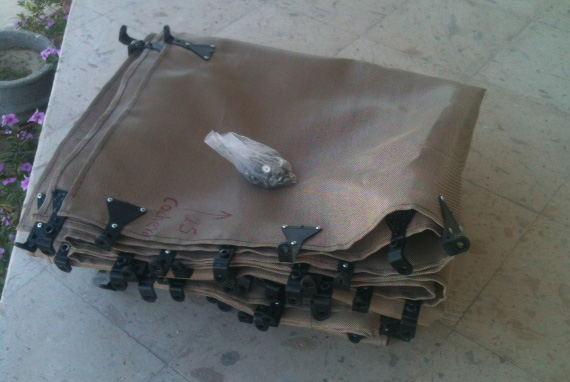 Easily installed, removed and stored.